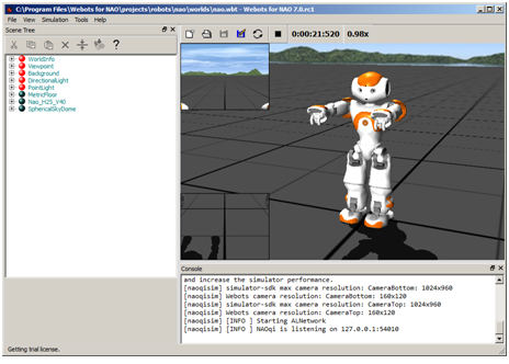 webots for nao download